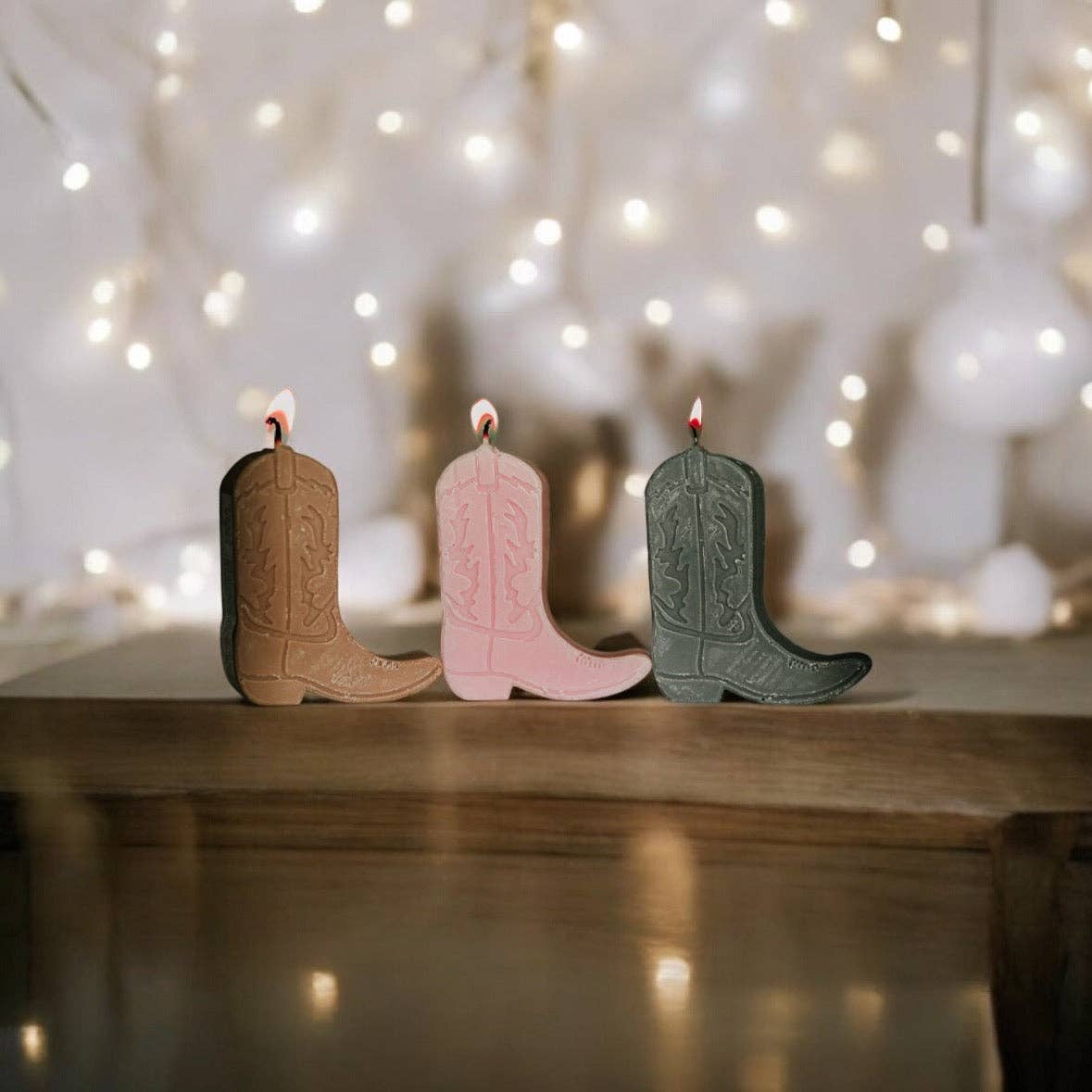 Jolie West Co. - Wholesale Novelty Candle - Cowboy Boot – Scented Candle5