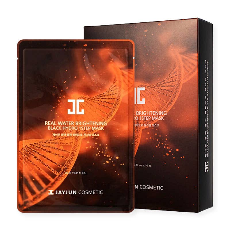 Exod International - Wholesale Skincare Face Mask - Jayjun Real Water Brightening Black Hydro 1Step Mask 25ml0
