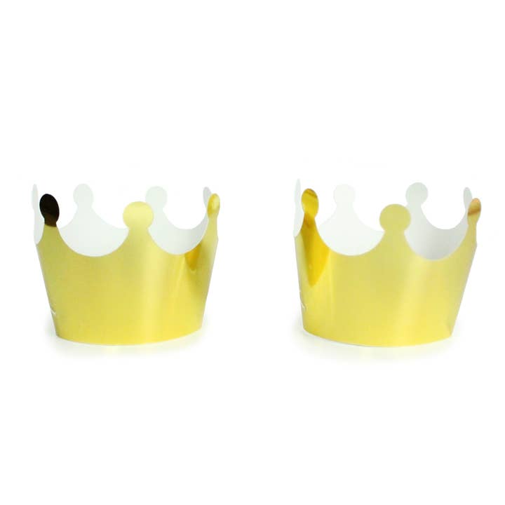 REMOVED BRAND - Vente Chapeaux/couronnes de fête - Pretty Princess - Couronnes Dorées, 12 ct