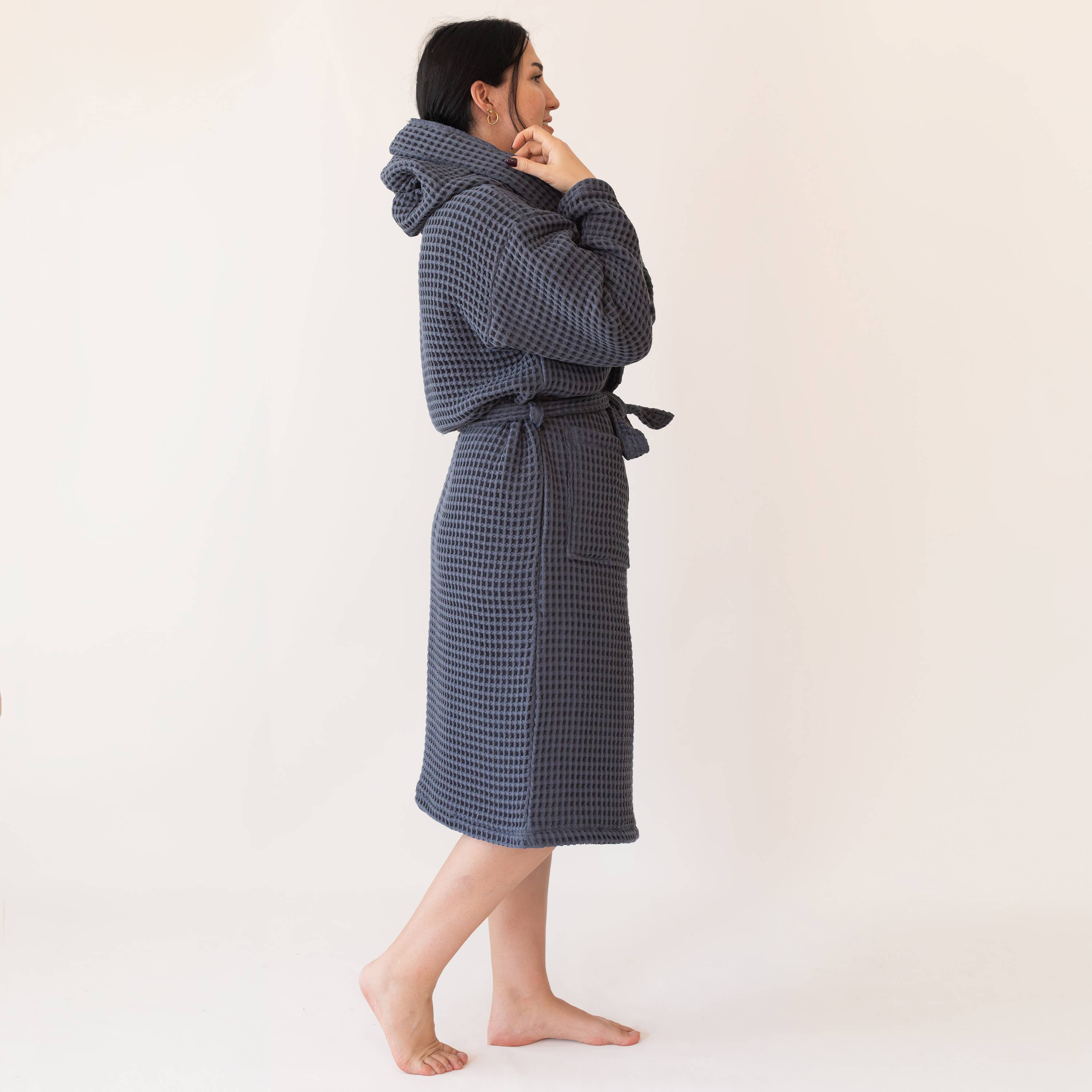 Vivamaison – Engroshandel Morgenkåbe - Unisex – Premium Vaflet Bomuld Badekåbe, Unisex Spa Komfort42