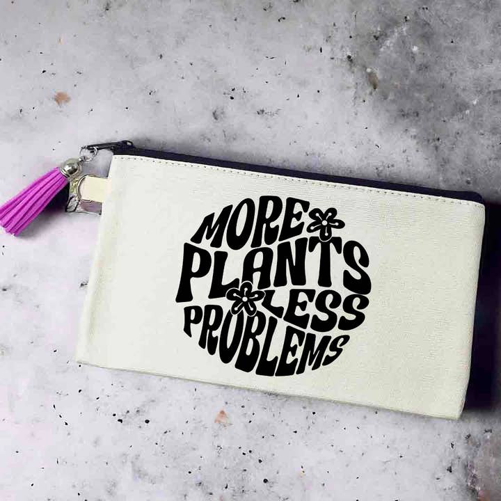 Más Plantas Menos Problemas Bolsa de Lona para venta al por mayor de Anna B. Shop