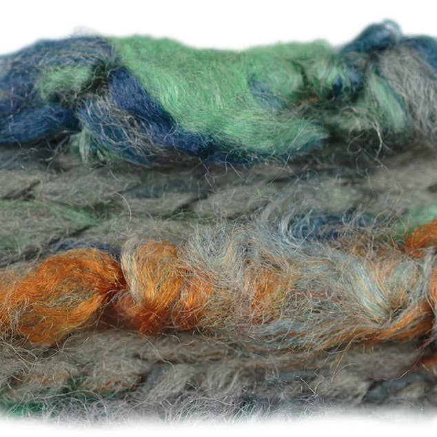 Borgo de' Pazzi - Firenze – Engroshandel Newsboy/schoolboy hat - Dame – Bibi fantasigarn med flammeeffekt og multifarvede knuder13