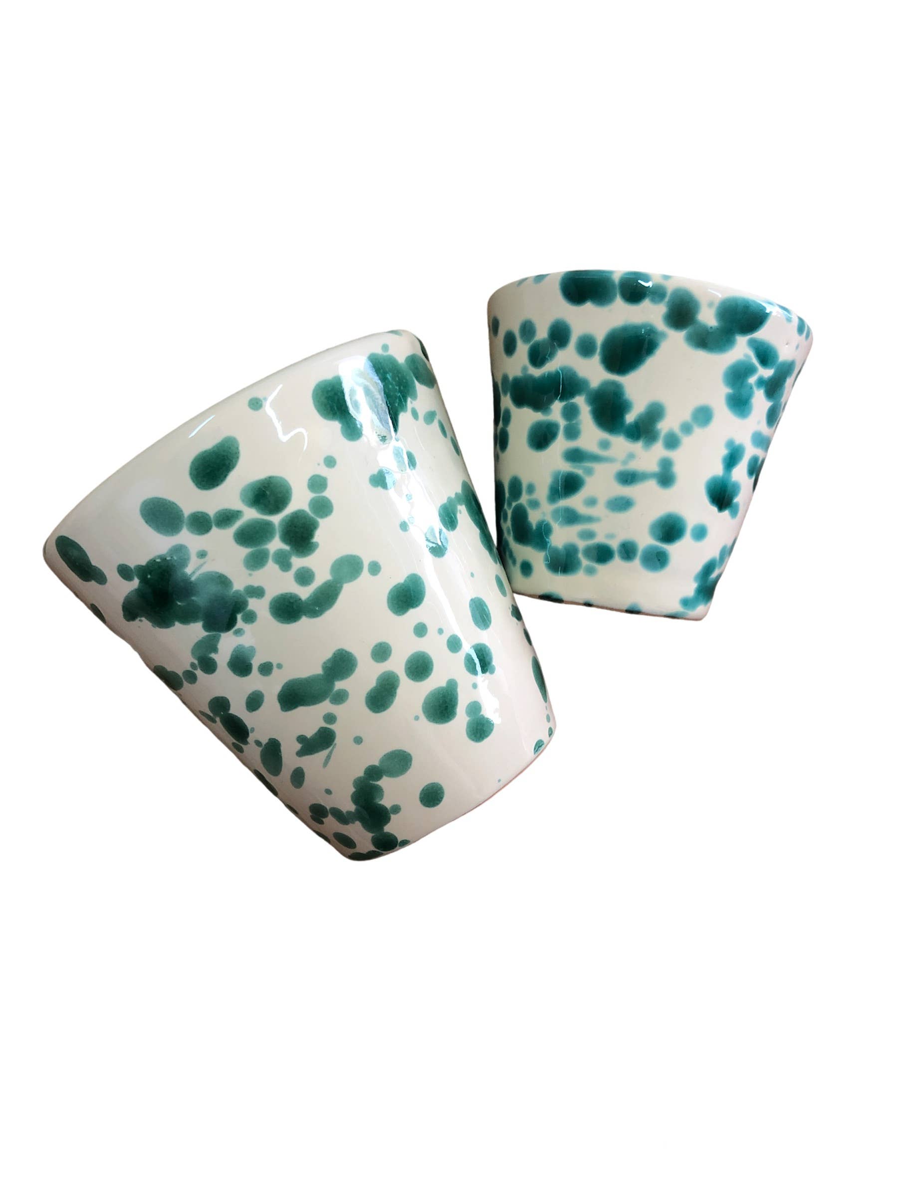 LOLIVA - Wholesale Drinking Glass/Cup - Glass h. 6 cm - Splasshed Line4