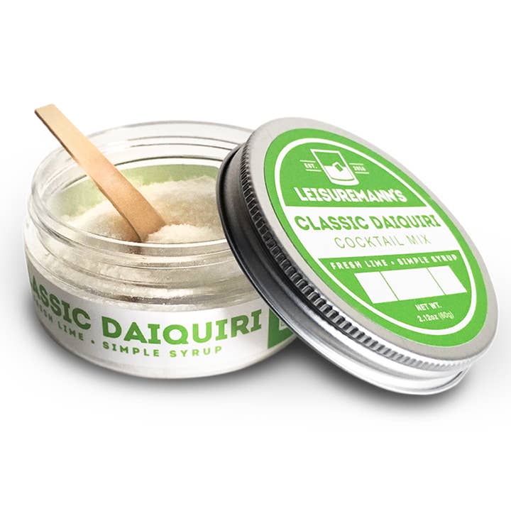 Classic Daiquiri Cocktail Mix Jar for wholesale by Leisuremann's Cocktail Mixes