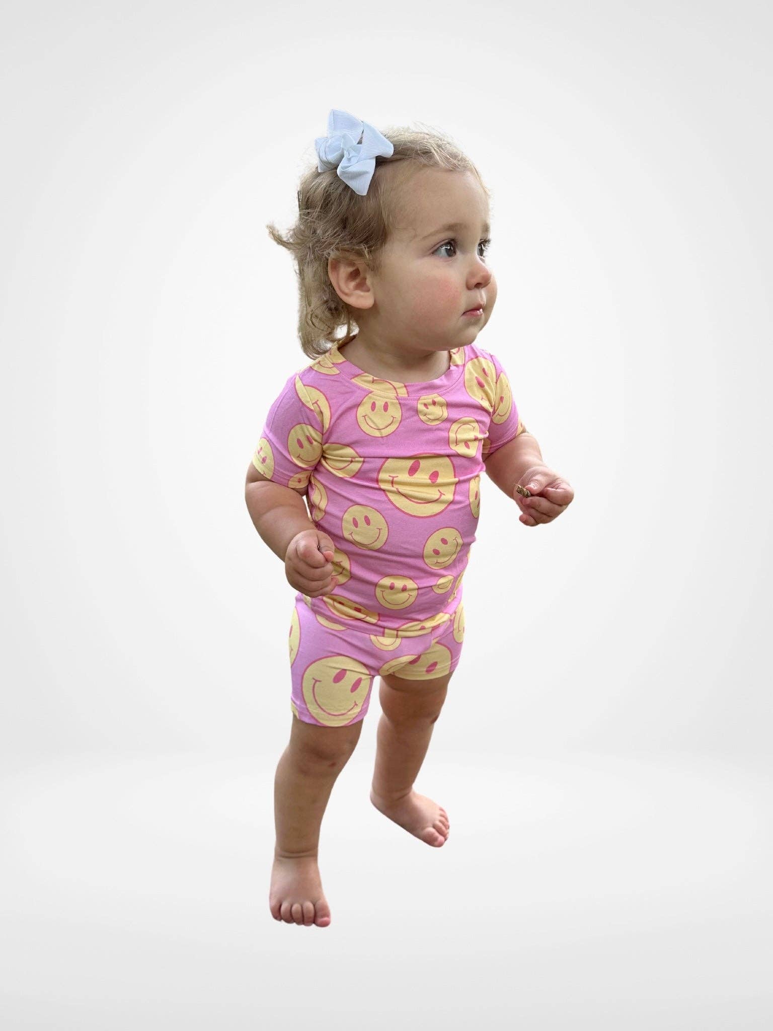 Jensens Jammies - Wholesale Sleepwear Set - Kids - Pink Lemonade Short Set3