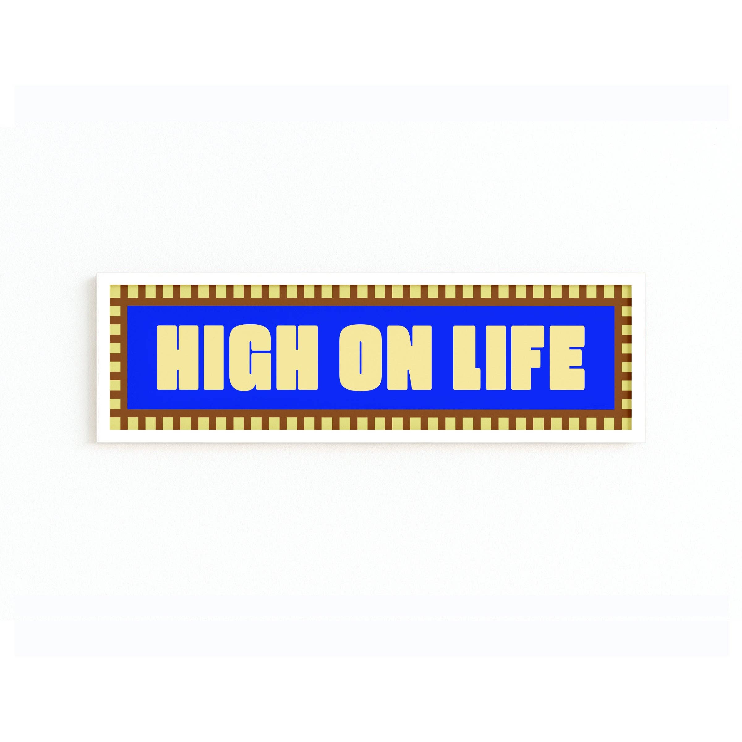 Maddison Ball Creative - Wholesale Art Print - High On Life Panoramic Framed Print3