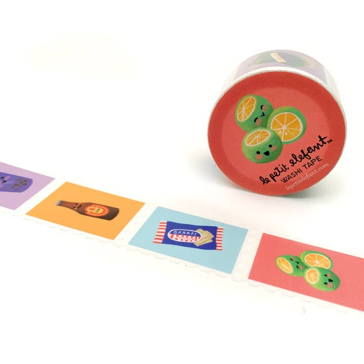 Le Petit Elefant - Wholesale Washi Tape - Filipino Food Stamp Washi Tape - version 21