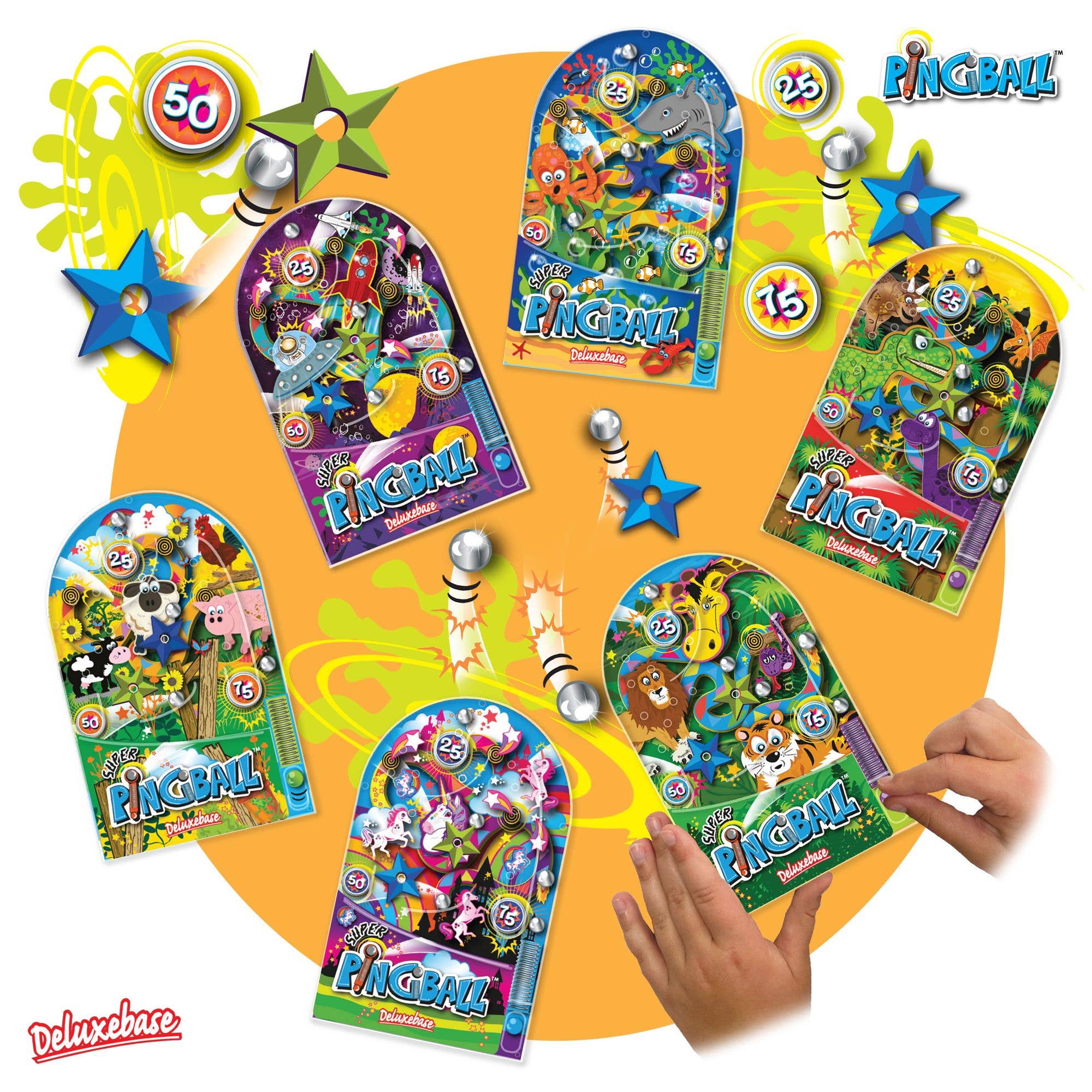 Deluxebase - Wholesale Classic Toy - Kids - Pingball - Ocean Handheld Pinball Game2