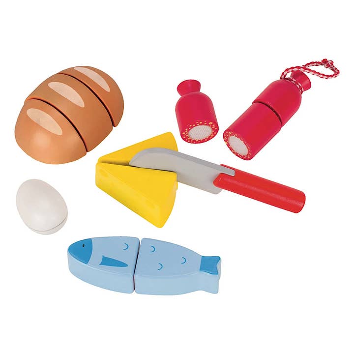 Goki Australia - Wholesale Toy set – Kids - Delicacies with velcro