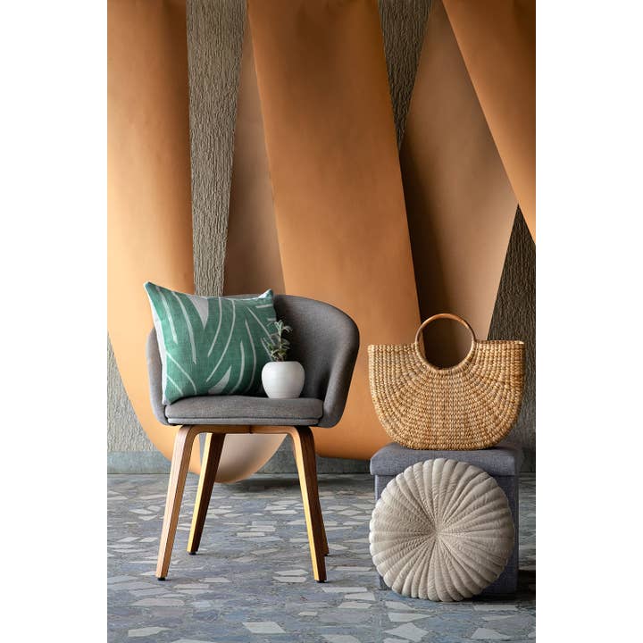 Casa Amarosa - Wholesale Throw/Decorative Pillow - Stripe Sky Throw Pillow, Aqua - 14x20 inch2