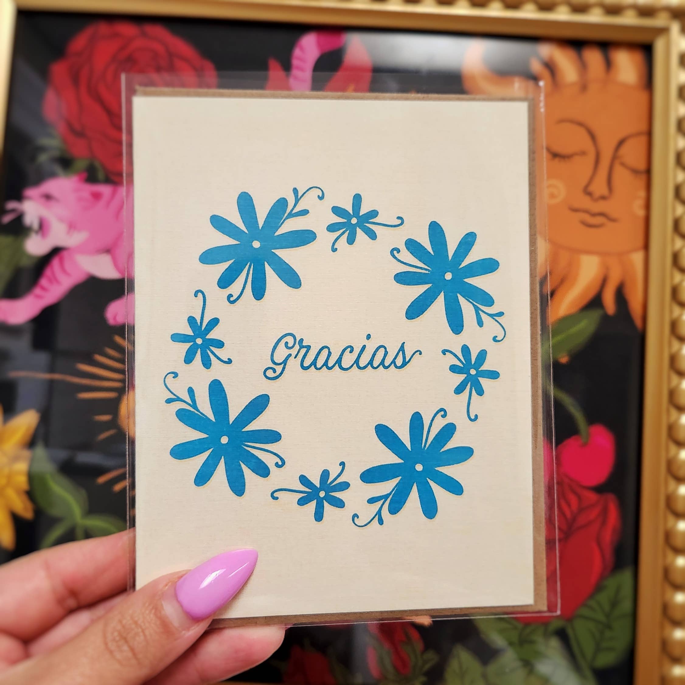 Erica Alfaro Designs – Großhandel Dankeskarten – Gracias Grußkarte1