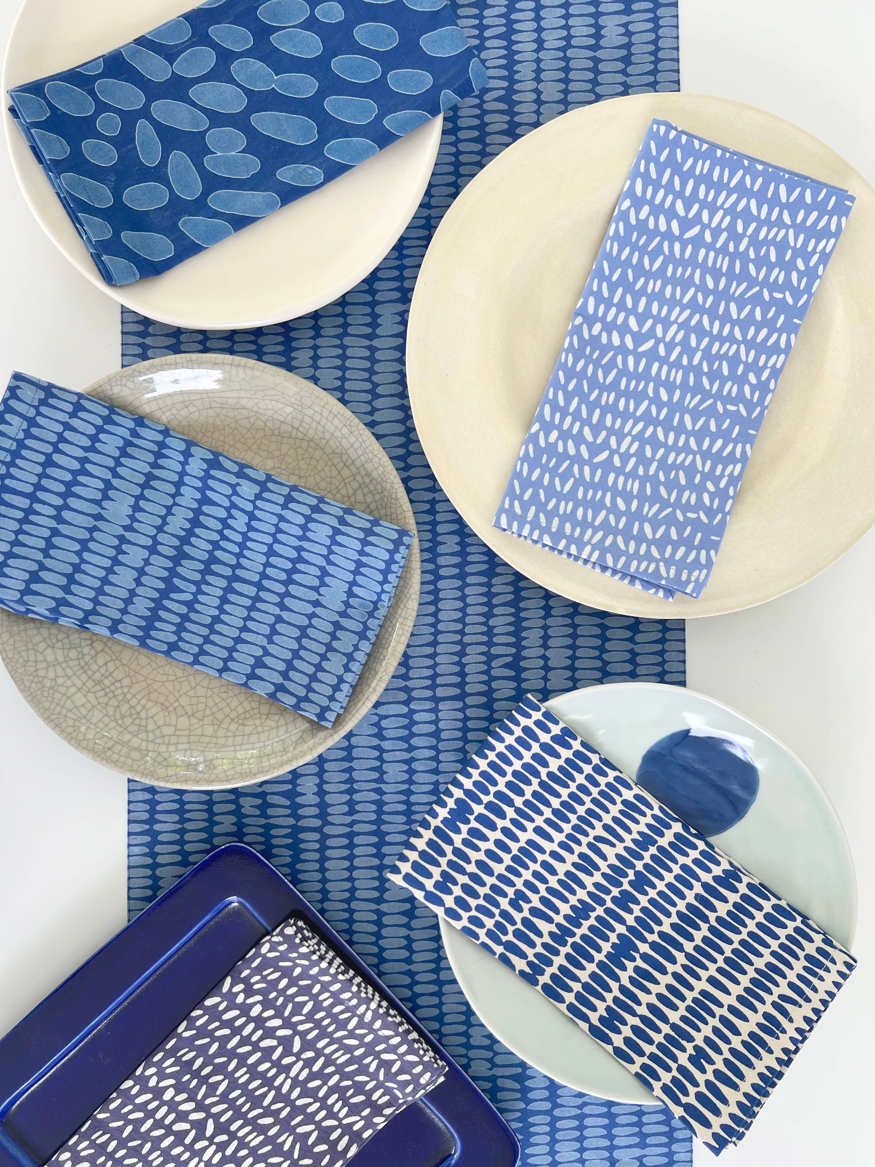 See Design – Großhandel Papier- & Stoffserviette – Servietten aus 100 % Baumwolle im 4er-Set38