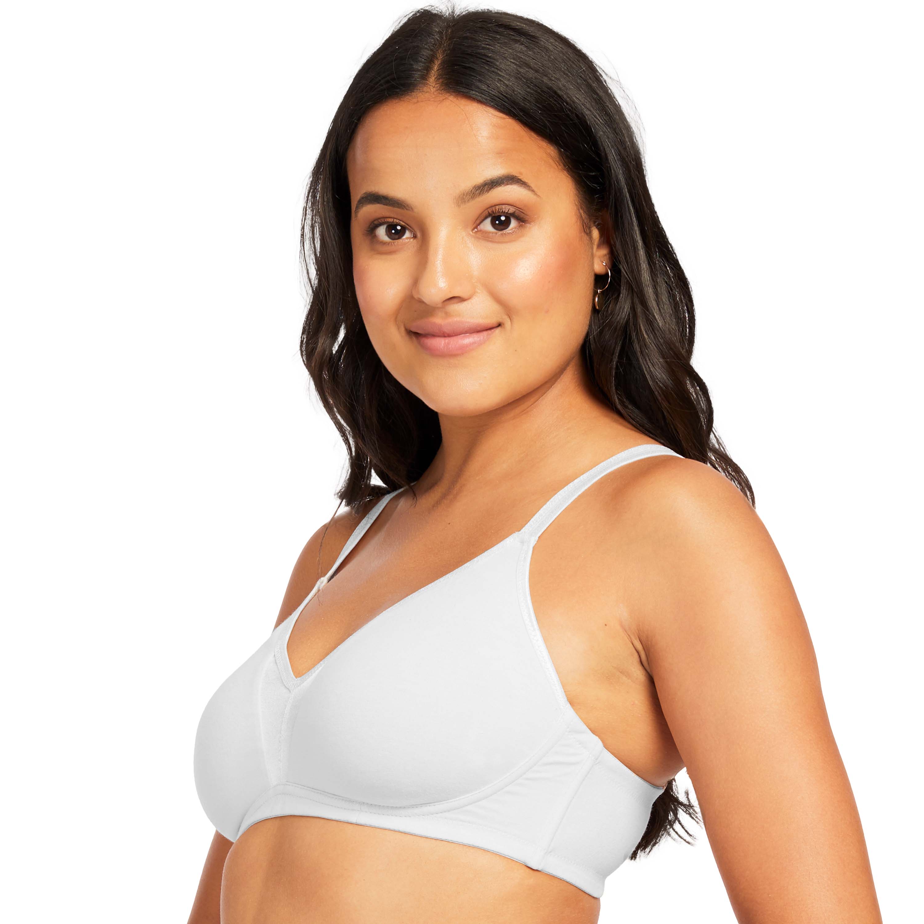 Q T Intimates - Wholesale Bra - Women's - E3811 - Jubilant Wirefree Cotton Bra1