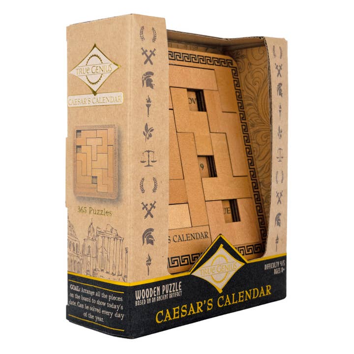 Project Genius - Wholesale Puzzle - Adult - True Genius Caesar's Calendar Puzzle