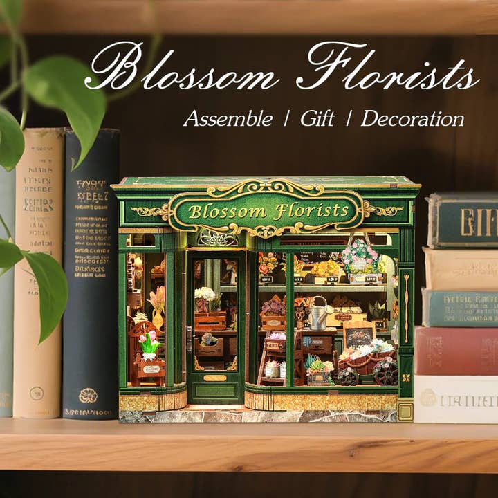 VCL CORP - Wholesale DIY Craft Kit - Blossom Florist - Book Nook CUTEBEE3