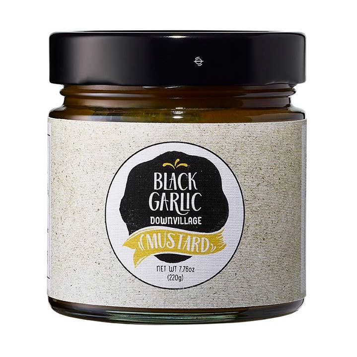 Epicurean Pantry - Wholesale Mustard - Black Garlic Mustard - A Bold Harmony of Tang and Umami0