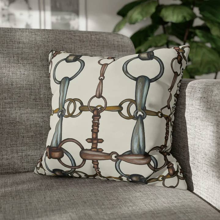 Double Sided Equestrian Bit Pattern Pillow Case and other Purchase Wholesale concealed purses. Free Returns & Net 60 Terms on Faire trending on Faire.