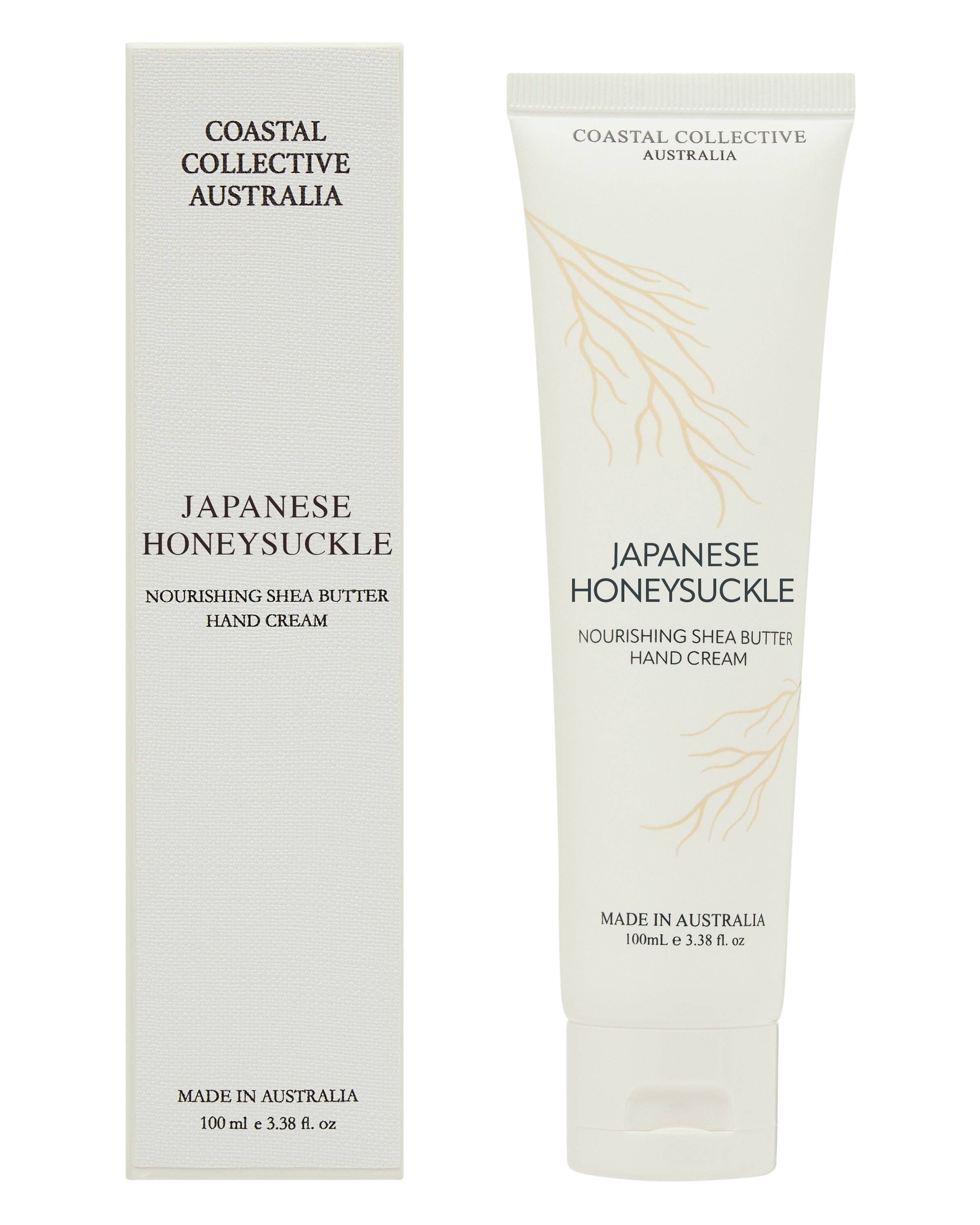 Coastal Collective Australia - Wholesale Hand cream/lotion - 100ML JAPANESE HONEYSUCKLE HAND CREAM