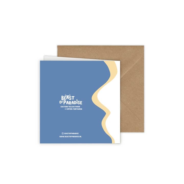 Beast of Paradise - Vendita all'ingrosso Biglietti di auguri - Biglietti di Auguri con Uccelli, Set di 10 Biglietti, Biglietti di Auguri con Animali11