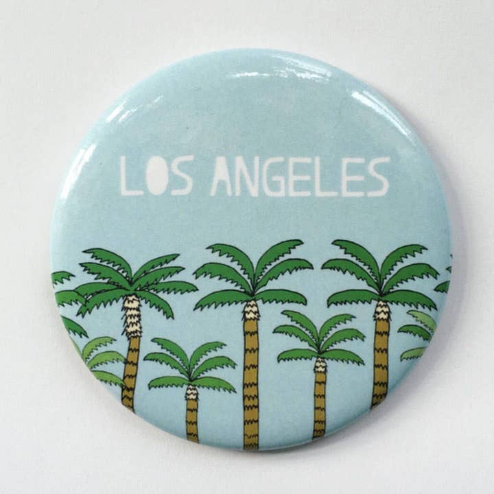 Los Angeles Magnet - La Palmiers Souvenir Californie pour la vente par Made by Nilina