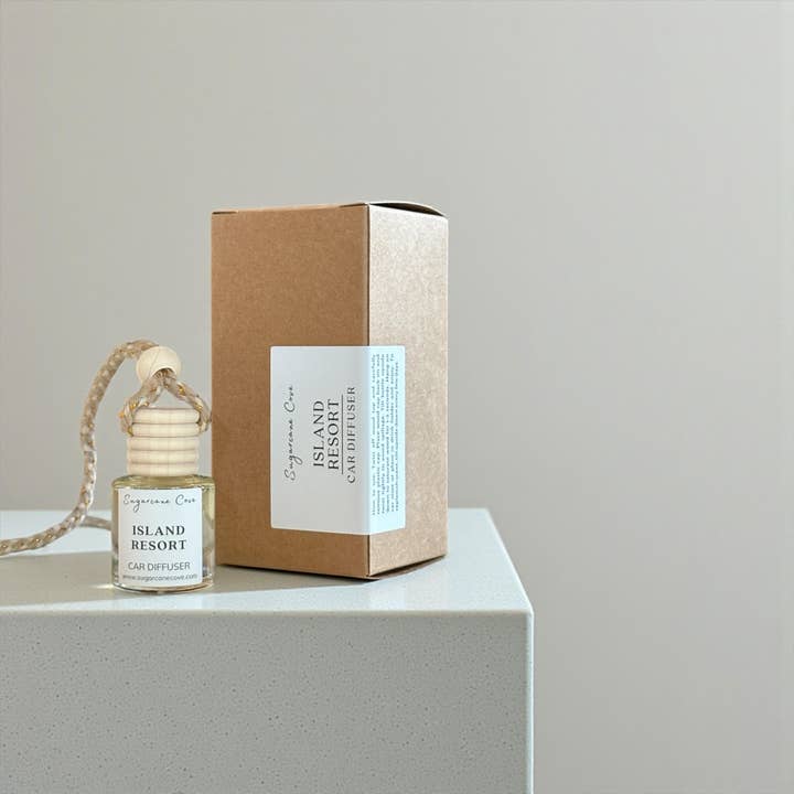 Hanging Car Diffusers/Car Freshener Oils for wholesale by Sugarcane Cove Company