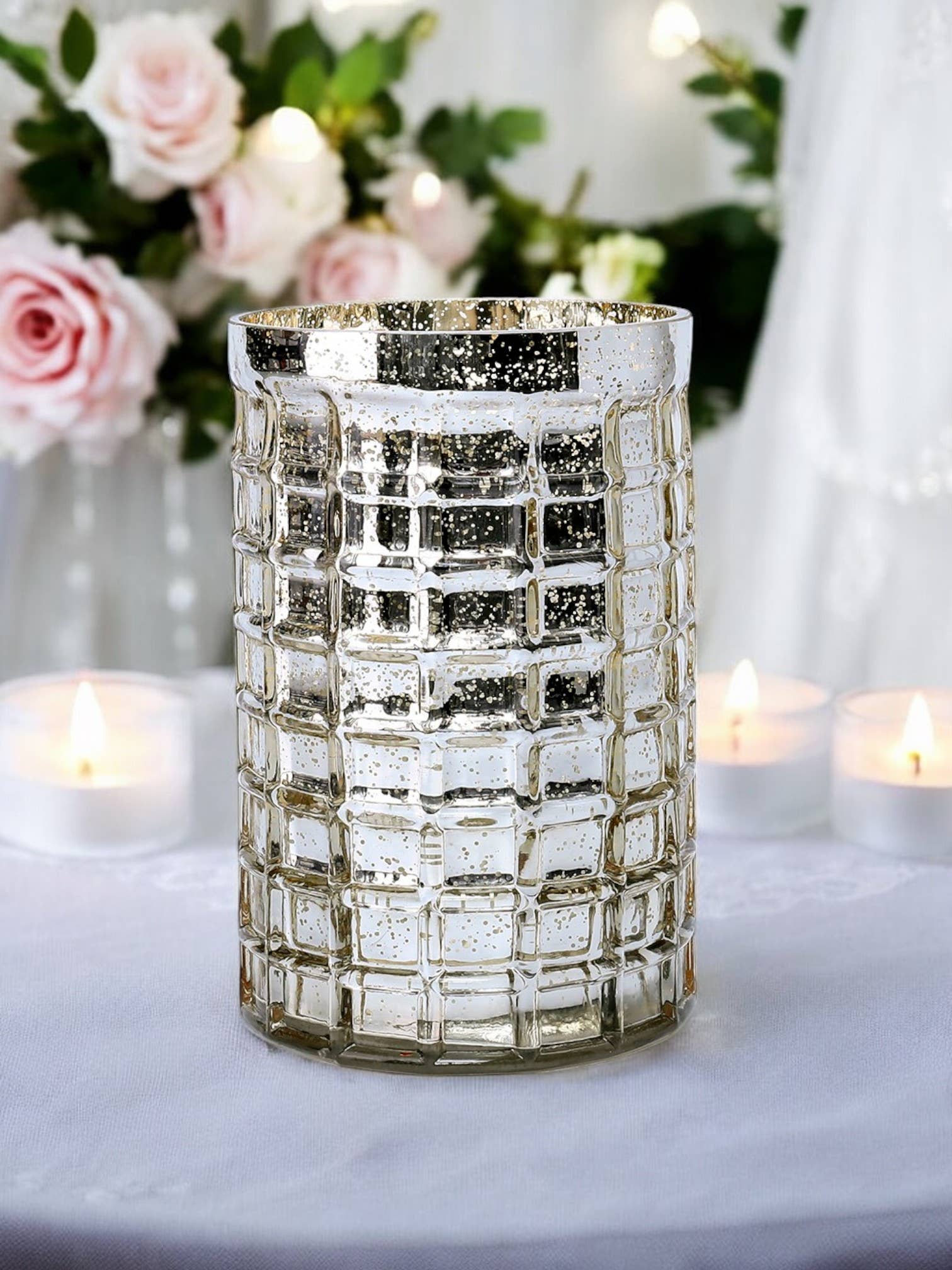 The Light Garden Collection - Wholesale Vase - PAYNE MERCURY VESSEL 5"Dx7.5"H0