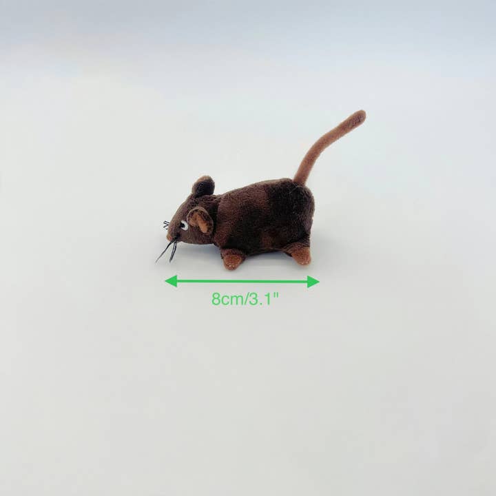 Cheerhunting - Wholesale Pet Toy - Cat - Moo - Brown Mouse Cat Toy