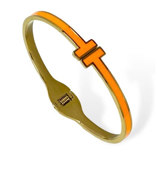 My Best Kept Jewelry – Pulseira por atacado – T Statement Bangle-7 Cores Sortidas2