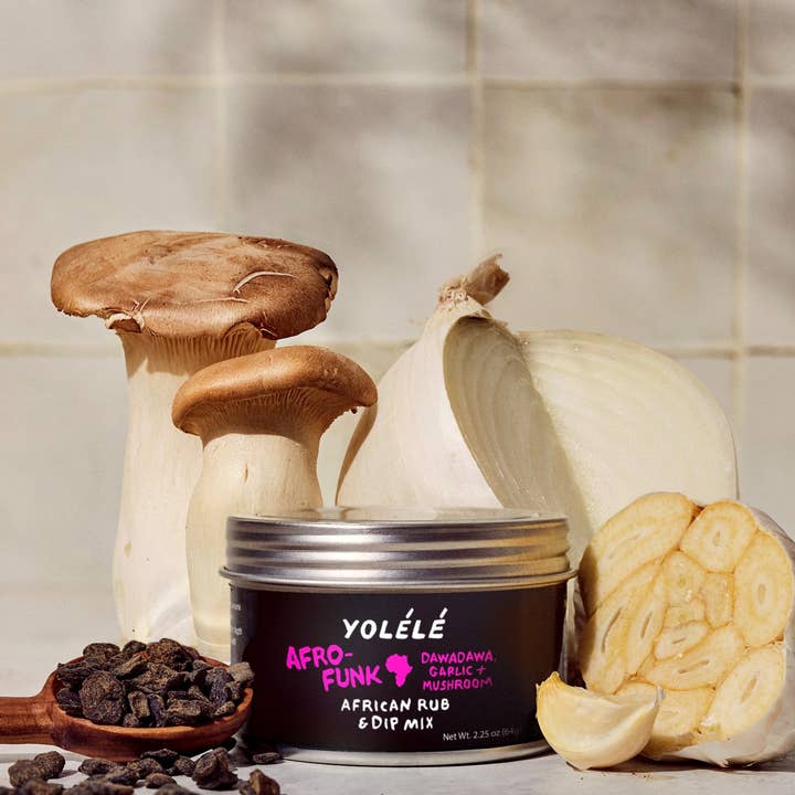 Mélange à épices et trempette Afro-Funk African Spice pour la vente par Yolélé