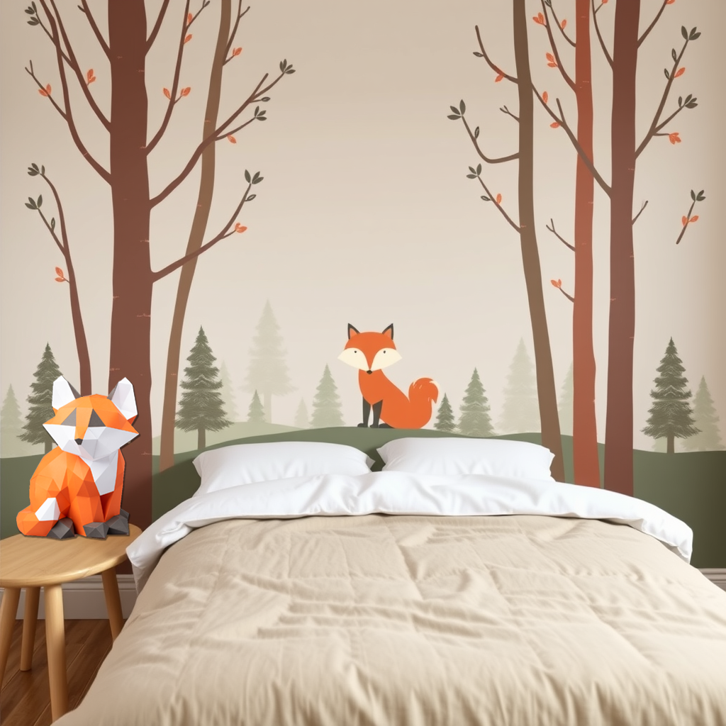 Sofs Designs - Wholesale DIY Craft Kit - DIY Baby Fox 3D LUX paper origami model Kit 2