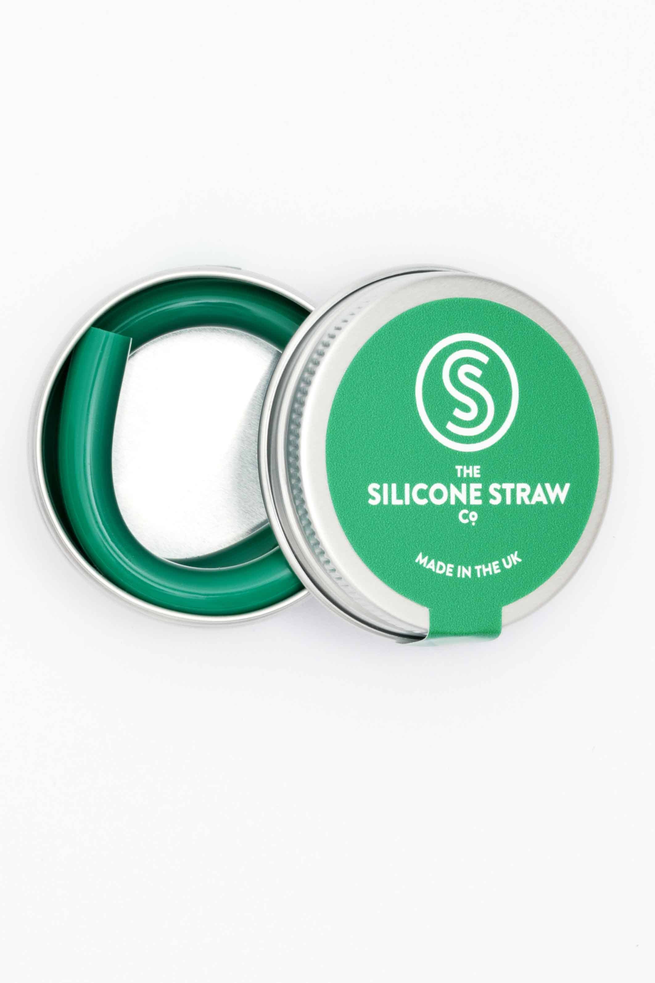The Silicone Straw Company - Wholesale Drinking Straw - Silicone Straw in a Travel Tin - BEST SELLER5