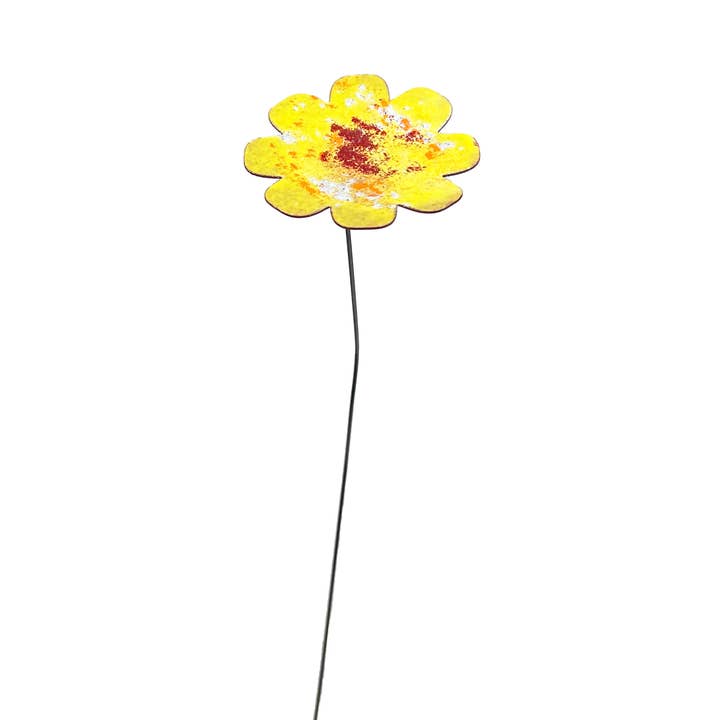 Clever Goods by Annabelle Noel Designs - Wholesale Garden/Lawn Stake - Large Copper Enamel Flowers3