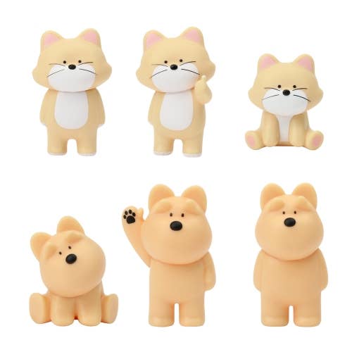 K-Wonderland - Vendita all'ingrosso Figurina giocattolo - Bambini - Scottie Friends Figura Casuale Ver. 019