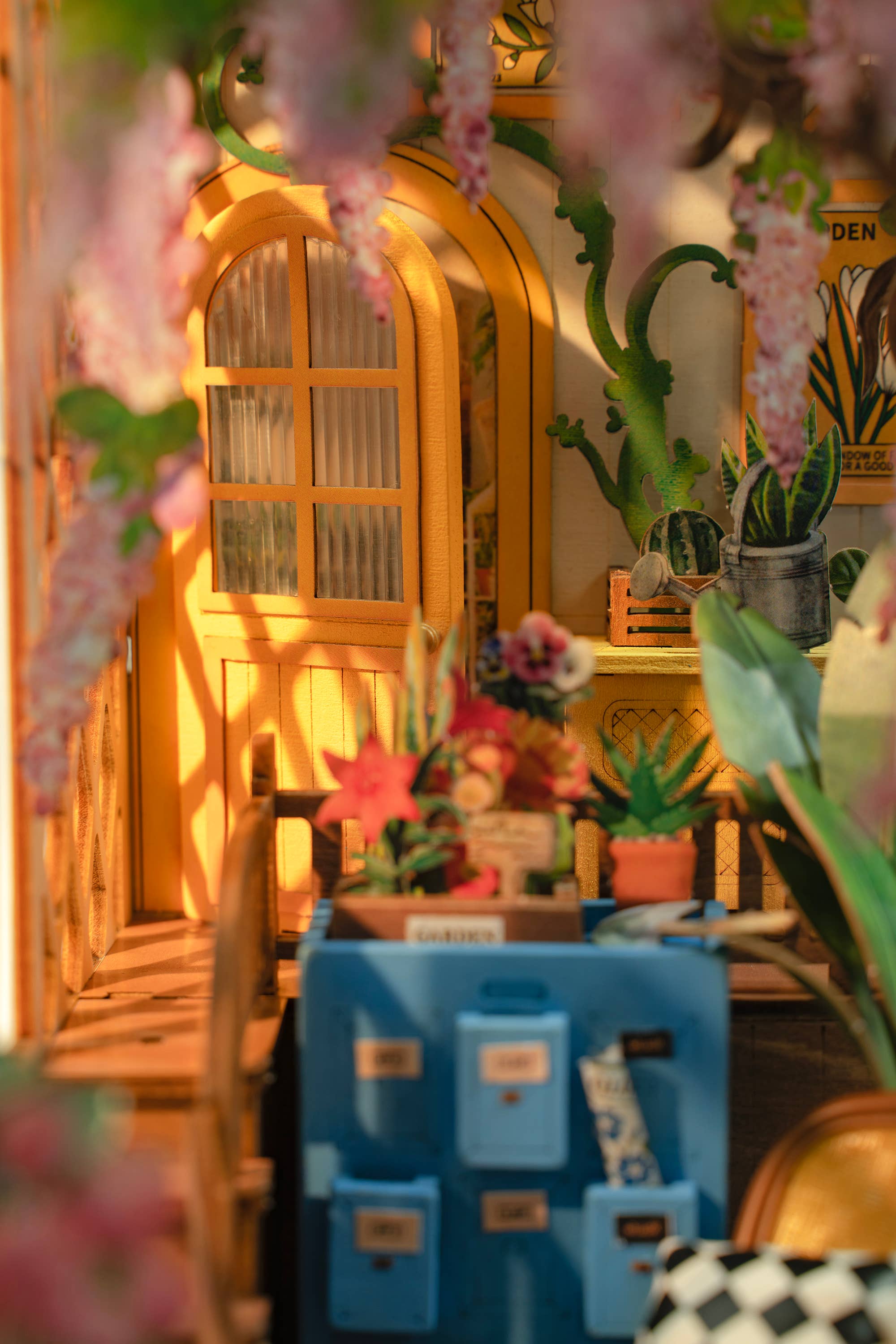 Hands Craft - Wholesale Puzzle - Kids - DIY Book Nook Kit: Garden House10