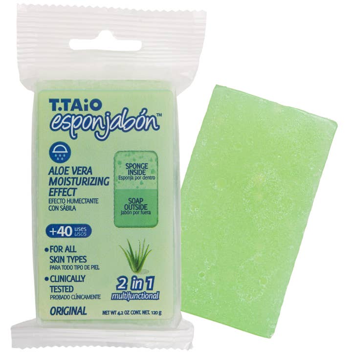 ESPONJABON - Wholesale Bath pouf/sponge - EsponJabon Aloe Vera - Moisturizing Effect1