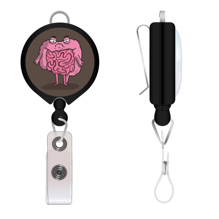 Bowels ID Badge Reel for wholesale by The Awkward Yeti