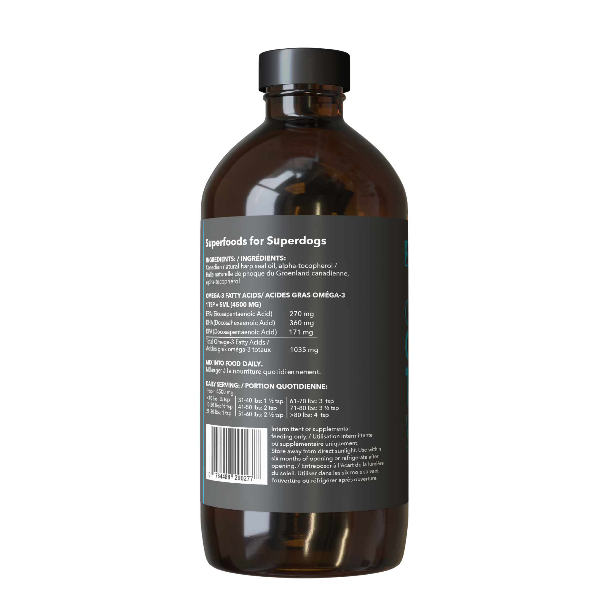 North Hound Life - Vendita all'ingrosso Integratore per animali domestici - Cani - Omega 3+ | NON SPEDITO NEGLI USA | Olio di foca della Groenlandia canadese13