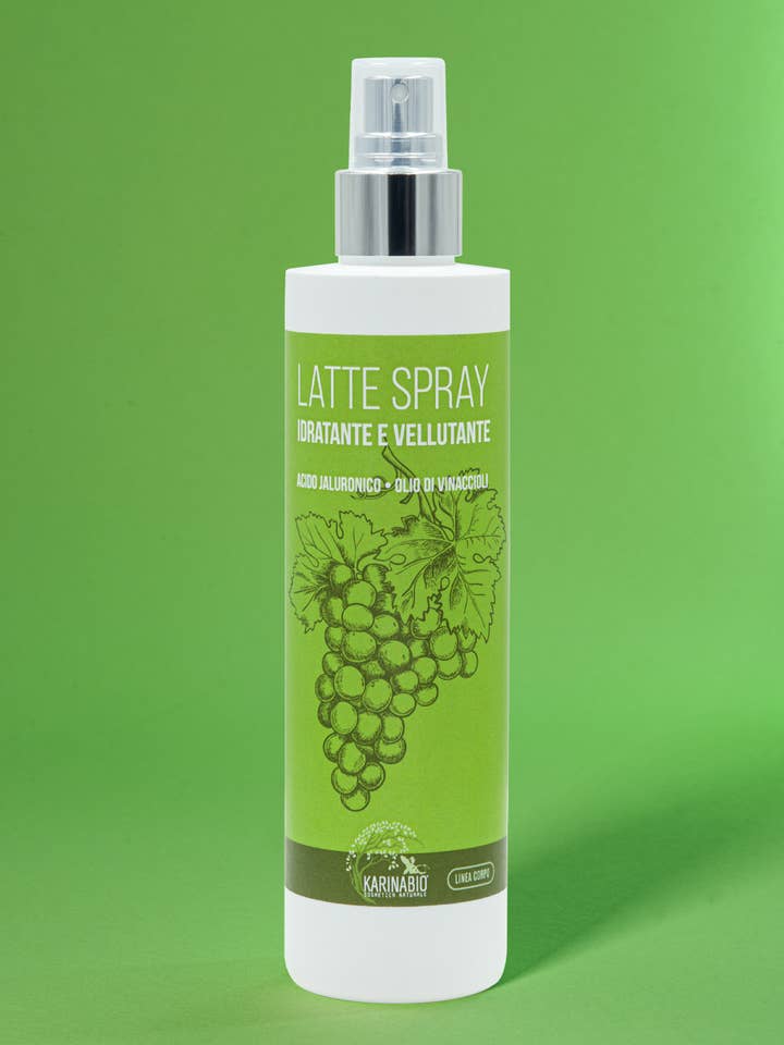 Spraymilch — Hyaluronsäure und Traubenkernöl für den Großhandel von KARINABIO