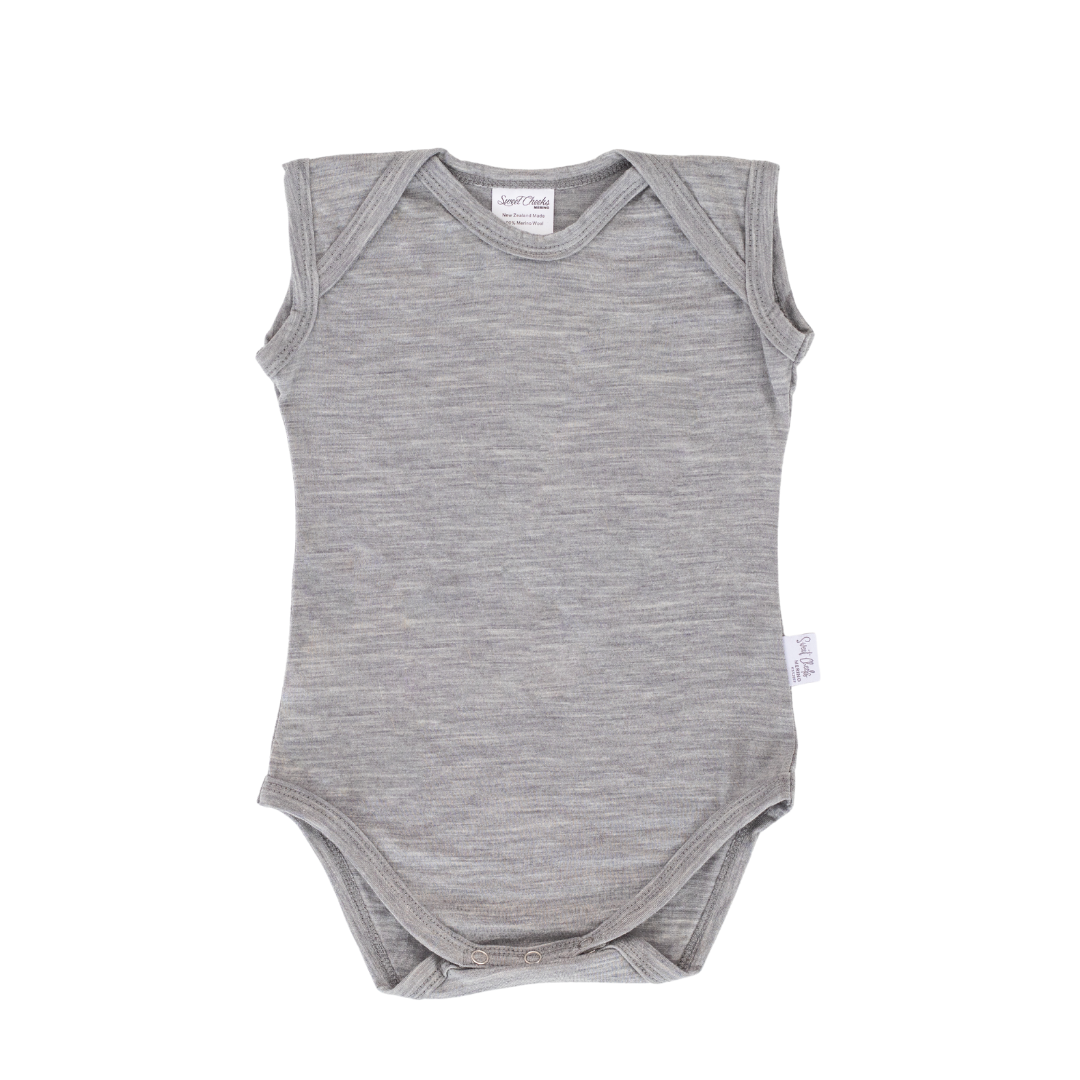 Sweet Cheeks Merino - Vente Body (sans pieds) – bébé - Body débardeur0