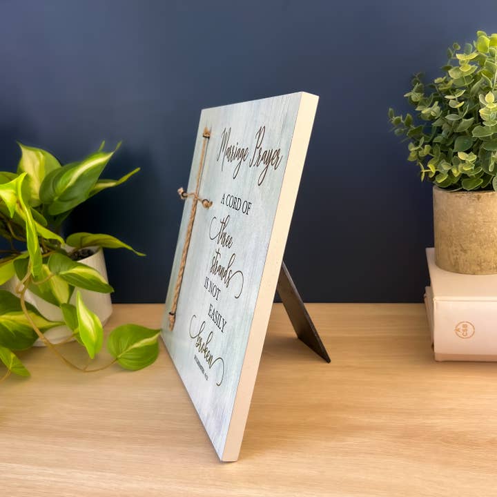 Abbey + CA Gift - Wholesale Plaque - Cord of Three Strands Plaque2