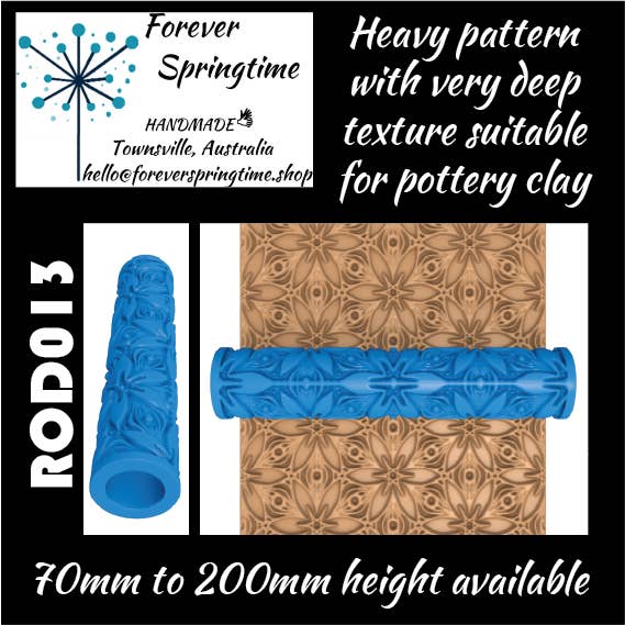 Rodillo texturizado ROD013: arte, repostería, artesanía para venta al por mayor de Forever Springtime