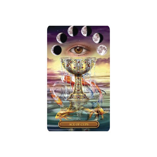 Cardshouse - Vente Cartes de tarot - Mini-cartes Tarot Royale dorées Llewellyn5