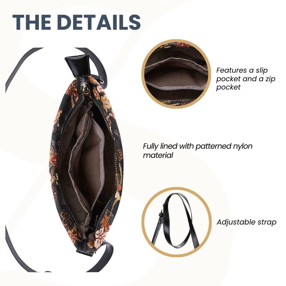 SignareArt - Wholesale Crossbody Bag - Women's - XB02-SAKURA | UME SAKURA CROSS BODY BAG PURSE HANDBAG3