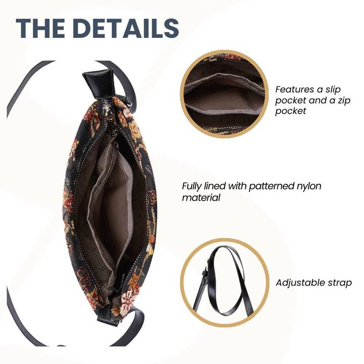 SignareArt - Wholesale Crossbody Bag - Women's - XB02-SAKURA | UME SAKURA CROSS BODY BAG PURSE HANDBAG3