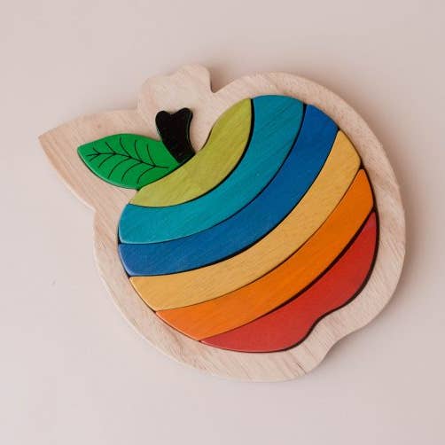 Delicioso rompecabezas de manzana para venta al por mayor de Q Toys