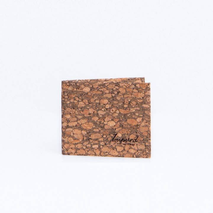 Cork Bi-Fold Wallet - Marbled for wholesale by KORK & Inspired by KORK