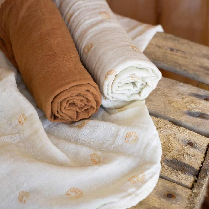 Trois kilos Sept - Wholesale Swaddle Set - Baby - Pack of 3 diapers 70*70cm - Diplododo4