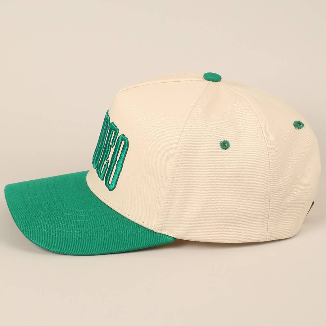 Fashion City - Wholesale Trucker Hat - Unisex - RODEO Two-Tone Embroidered Trucker Hat2