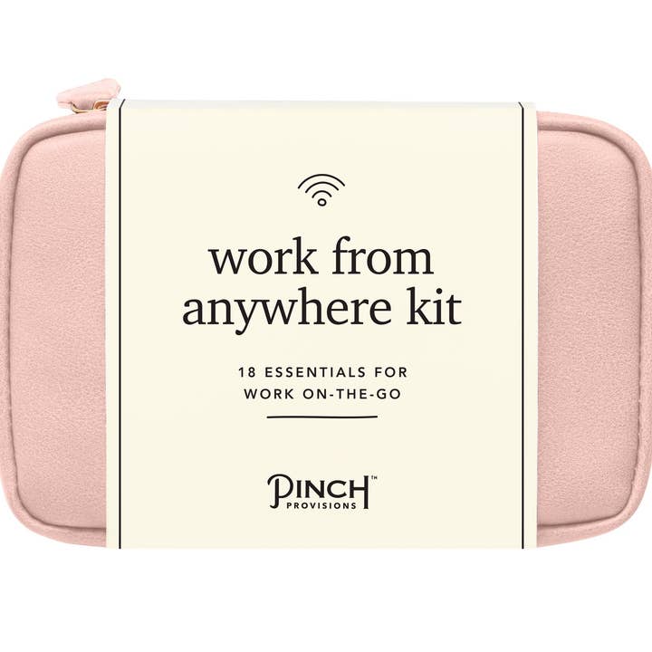Pinch Provisions - Wholesale Pouch - Women's - Work from Anywhere Kit | Blush, Office & Corporate Gifts0