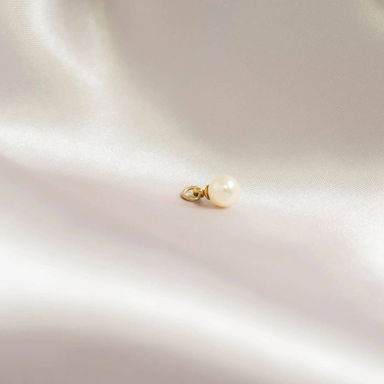 WJW - Wholesale Individuele bedel/hanger - 8mm glazen parelbedels23